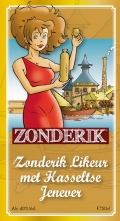 Ontwerp etiket Zonderik Likeur met Hasseltse Jenever Ontwerp etiket Zonderik Likeur met Hasseltse Jenever